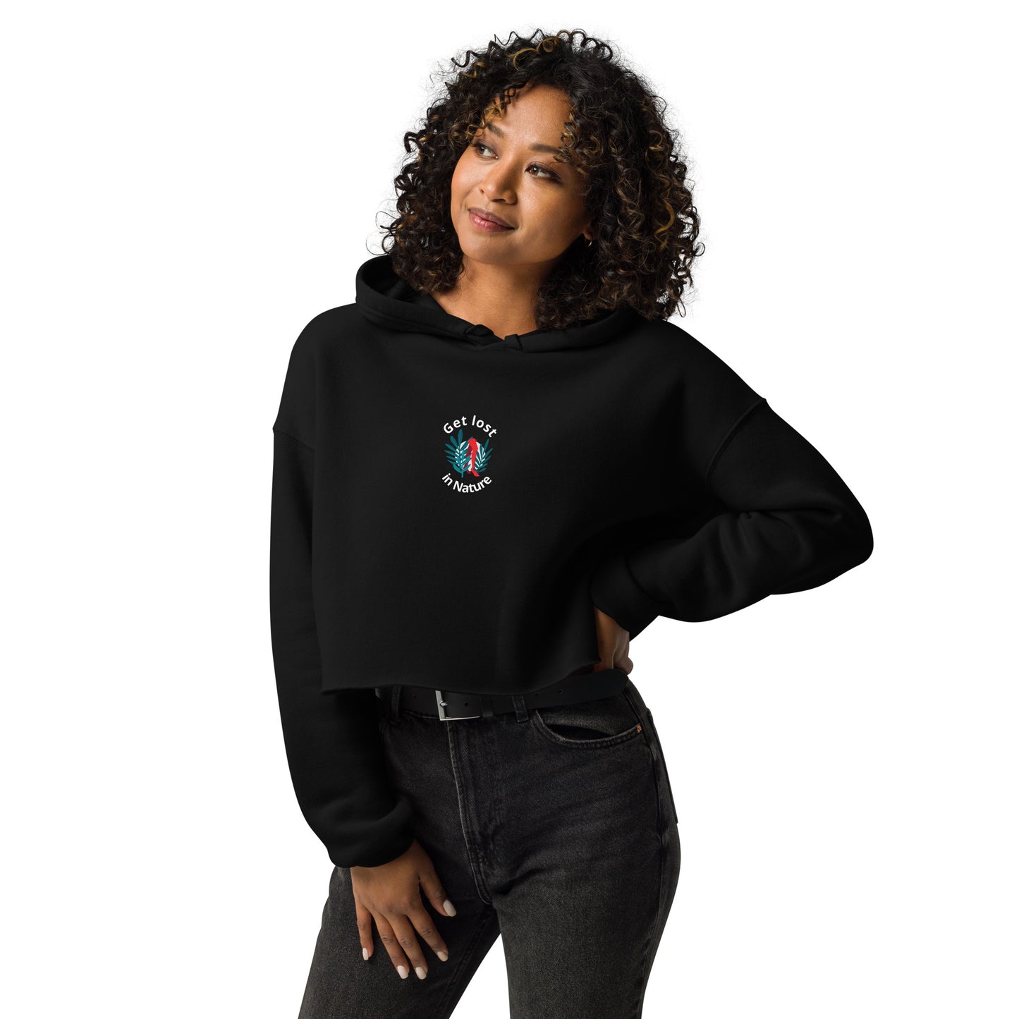 Crop-Hoodie Damen I verschiedene Farben