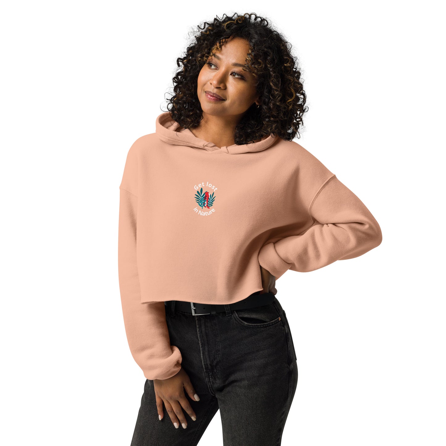 Crop-Hoodie Damen I verschiedene Farben